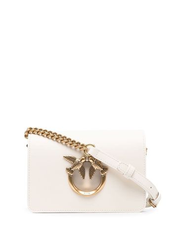 PINKO Love Mini shoulder bag - Nude