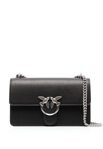 PINKO Classic Love Icon crossbody bag - Schwarz