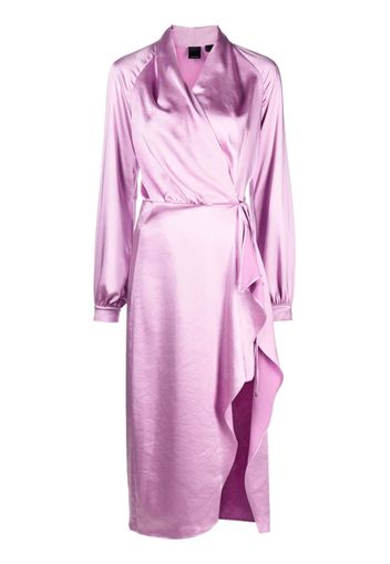 PINKO Los Terales long-sleeve dress - Rosa