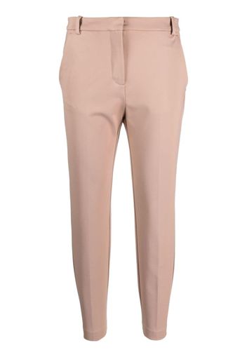 PINKO slim-cut cropped trousers - Braun