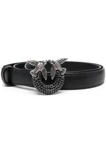 PINKO Love Birds buckle belt - Schwarz