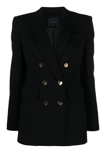 PINKO double-breasted blazer - Schwarz