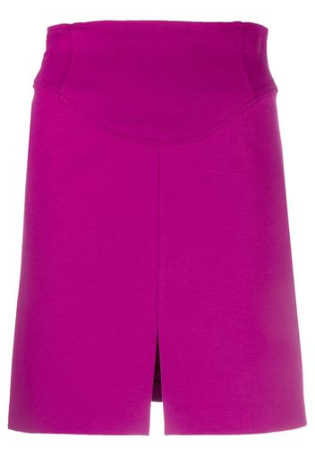 PINKO panelled high-waisted skirt - Violett