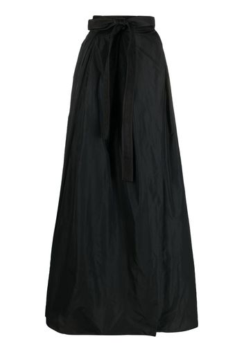 PINKO belted A-line skirt - Schwarz