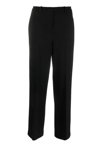 PINKO Halbhohe Straight-Leg-Hose - Schwarz