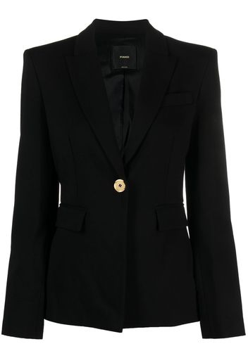 PINKO single-breasted blazer - Schwarz