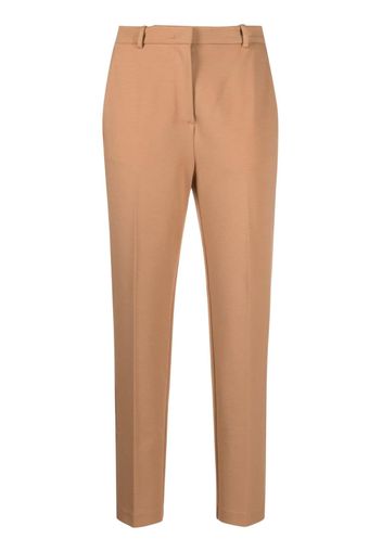 PINKO mid-rise tapered-leg trousers - Braun