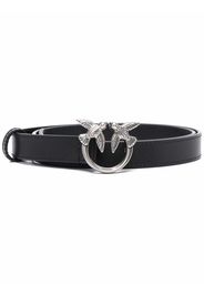 PINKO logo plaque buckle belt - Schwarz