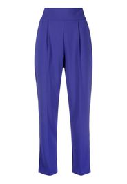 PINKO tapered high-waist trousers - Blau