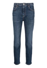 PINKO slim-cut washed jeans - Blau