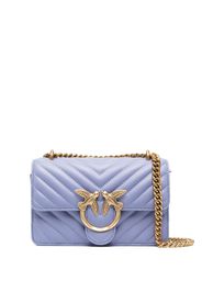 PINKO Love quilted crossbody bag - Violett