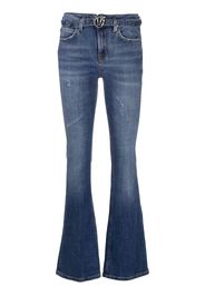 PINKO belted flared jeans - Blau