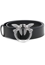 PINKO love bird buckle belt - Schwarz