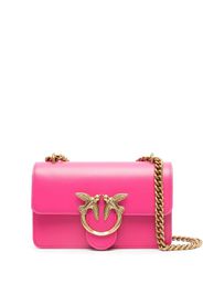 PINKO Love-Birds calf-leather shoulder bag - Rosa