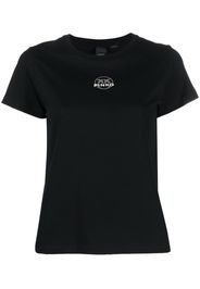 PINKO logo print t-shirt - Schwarz