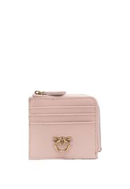 PINKO logo embellishment wallet - Rosa