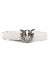 PINKO Love Birds buckle belt - Weiß