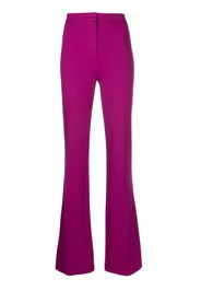 PINKO flared high-rise trousers - Violett