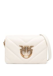 PINKO mini Love Click crossbody bag - Nude