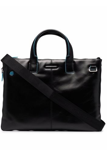 PIQUADRO Schmale Laptoptasche - Schwarz