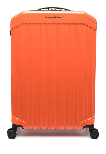 PIQUADRO Spinner zipped luggage bag - Orange