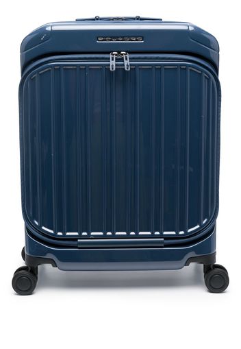 PIQUADRO hardside spinner cabin suitcase - Blau