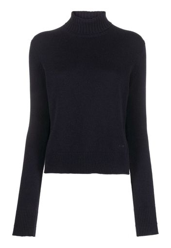 Plan C roll-neck cashmere jumper - Blau