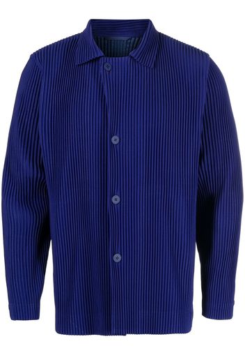 Homme Plissé Issey Miyake fully-pleated jacket - Blau