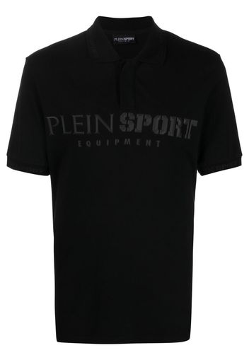 Plein Sport Kurzärmeliges Poloshirt - Schwarz