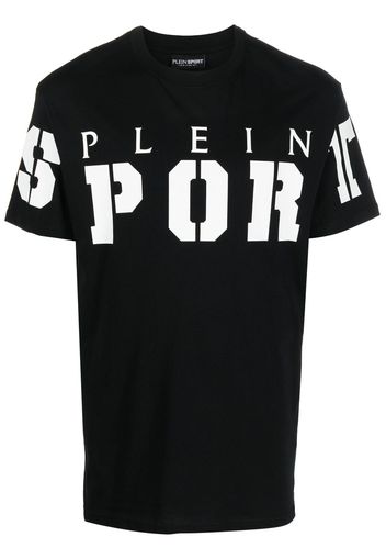 Plein Sport T-Shirt mit Logo-Print - Schwarz