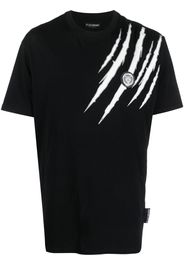 Plein Sport T-Shirt mit grafischem Print - Schwarz