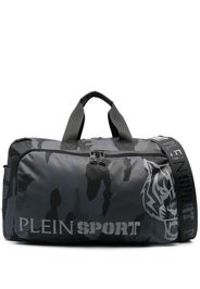 Plein Sport logo-print weekend bag - Grün