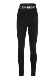 Plein Sport Baroque-Tiger high-waist leggings - Schwarz