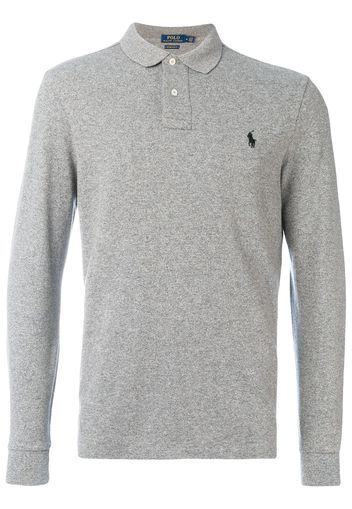 Polo Ralph Lauren Poloshirt mit Logo-Stickerei - Grau