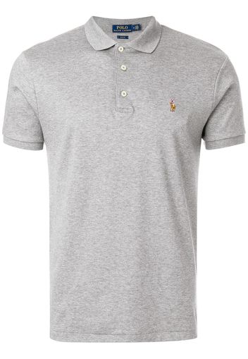 Polo Ralph Lauren Poloshirt mit aufgesticktem Logo - Grau