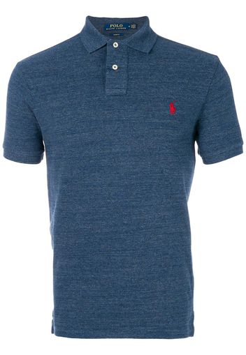 Polo Ralph Lauren Poloshirt mit Logo-Stickerei - Blau