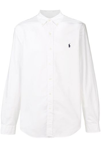 Polo Ralph Lauren Hemd mit Logo-Stickerei - Weiß