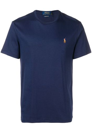 Polo Ralph Lauren T-Shirt mit Logo-Stickerei - Blau