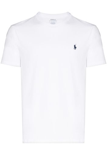 Polo Ralph Lauren T-Shirt mit Logo-Stickerei - Weiß