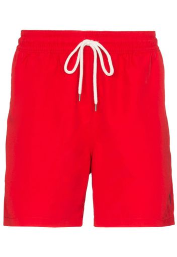 Polo Ralph Lauren 'Traveller' Badeshorts - Rot