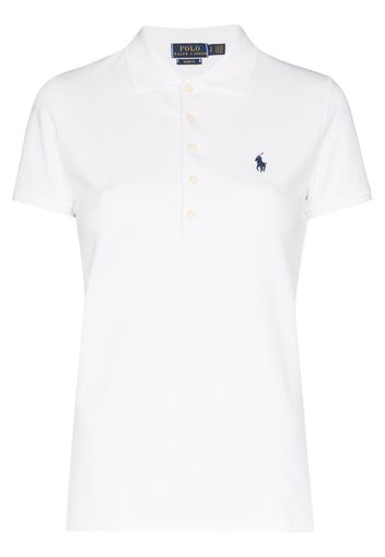 Polo Ralph Lauren Poloshirt mit Logo-Stickerei - Weiß