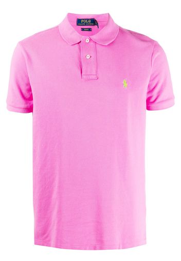 Polo Ralph Lauren Schmales Poloshirt - Rosa