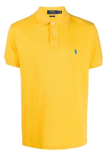 Polo Ralph Lauren Poloshirt mit Logo-Stickerei - Gelb