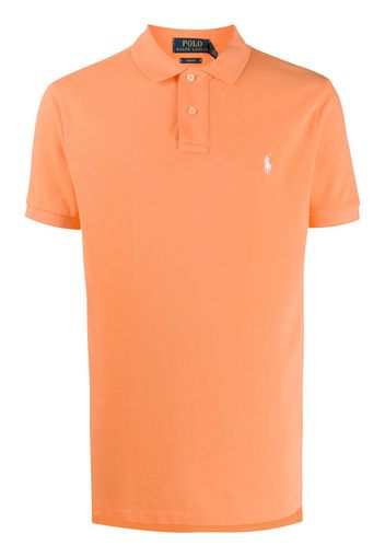 Polo Ralph Lauren Poloshirt mit Logo-Stickerei - Orange