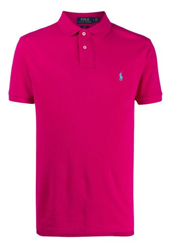 Polo Ralph Lauren Poloshirt mit Logo-Stickerei - Rosa