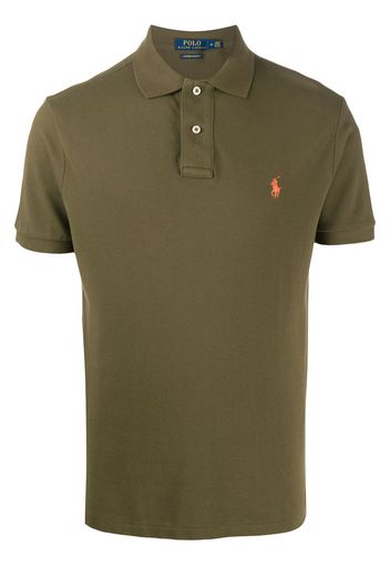 Polo Ralph Lauren Poloshirt mit Logo-Stickerei - Grün