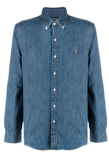 Polo Ralph Lauren Button-down-Jeanshemd - Blau