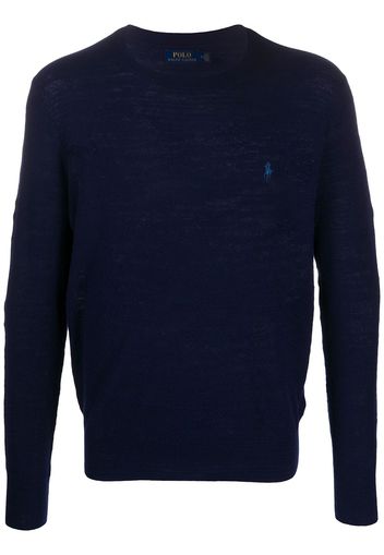 Polo Ralph Lauren Pullover mit Logo-Stickerei - Blau