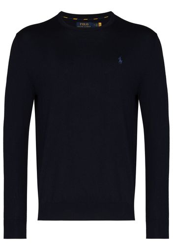 Polo Ralph Lauren Pullover mit Logo - Blau