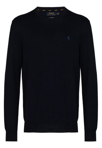 Polo Ralph Lauren Pullover mit Logo-Stickerei - Schwarz